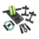 thumbnail image 2 of Rueda De Rodillo Para Abdominales, Equipo De Fitness Para Interiores, Gimnasio En Casa, Entrenamiento, Expansor De Pecho, Color Verde, 2 of 5
