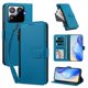 thumbnail image 2 of Funda con Billetera para [Xiaomi 15T Pro] con Bolsillo Zipper y Tarjetero Azul lago, 2 of 6