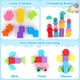 thumbnail image 5 of Juego de juguetes Montessori de cuentas de madera para secuenciar, apilar y atar, 5 of 7