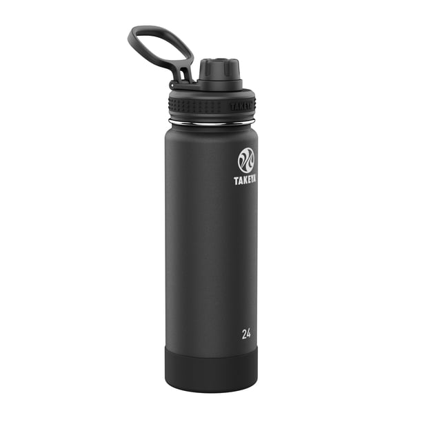 Botella de agua Takeya Actives de acero inoxidable con aislamiento al vacío de 700 ml