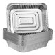 thumbnail image 1 of PLASTICPRO Bandejas desechables de aluminio 9 x 13 (tamaño medio profundo) paquete de 20, 1 of 7