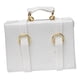 thumbnail image 4 of 1/12 Bolsa De Cuero De Casa De Mu?ecas Para Ni?os Juguetes De Simulación Adornos Bolsa Accesorios Blanco, 4 of 5