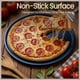 thumbnail image 3 of Molde para pizza Bakken redondo perforado de acero al carbono azul, 3 of 8