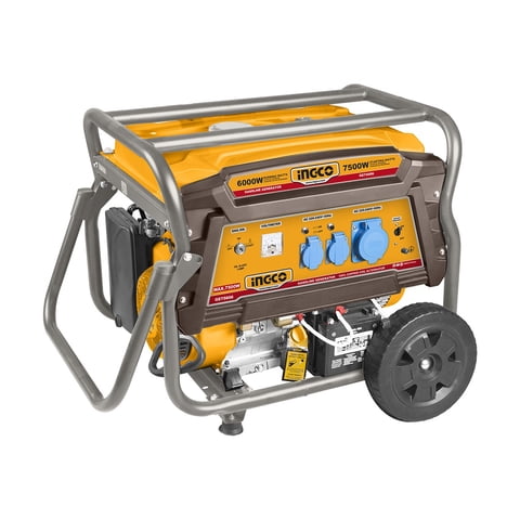 Generador A Gasolina Industrial 7,5Kw Ingco Ge75006