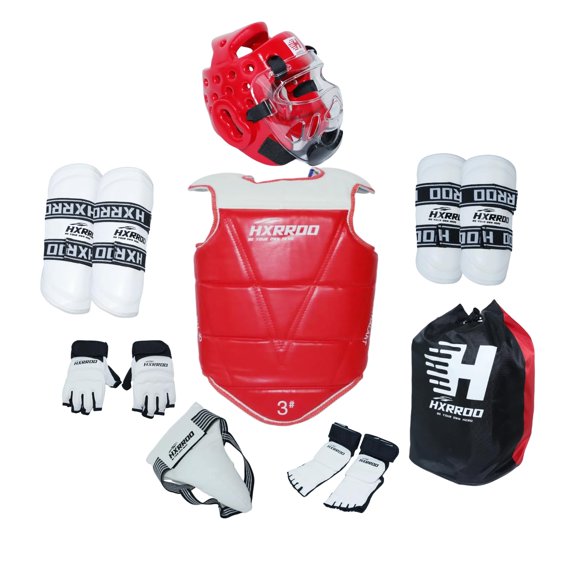 Kit de Sparring HXRROO de 13 Piezas para Taekwondo