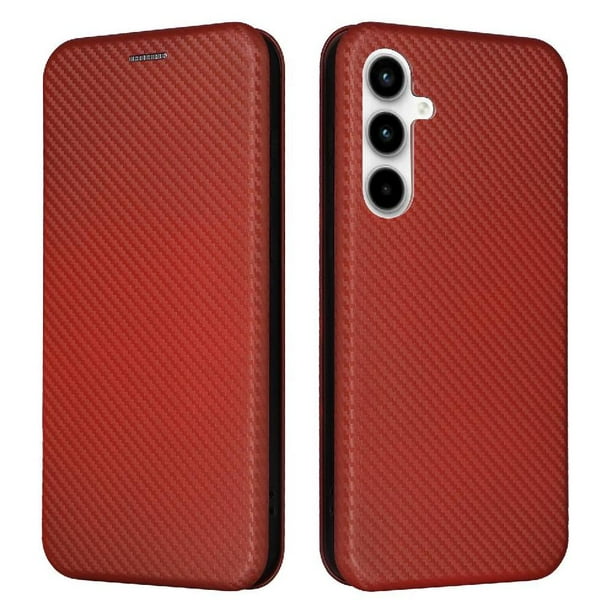 Funda Flip para FOXDOCK Samsung Galaxy A35 - Funda magnética de negocios, funda protectora delgada