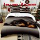 thumbnail image 1 of 3pcs Sausage Dog Printed Bedding Set Soft Polyester Duvet Cover with 2 Pillowcases All Season Comfort, 1 of 5