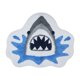 thumbnail image 1 of Alfombra Your Zone Tiburón Algodón 100 48x58cm Gris Azul, 1 of 3
