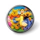 thumbnail image 1 of Winnie Pooh-Theme Round Button Badge: Premium Metal Construction, Ideal for High-End Events 2.8 cm, 1 of 6