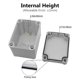 thumbnail image 4 of Caja de conexiones LeMotech IP67 impermeable de plástico ABS 11 x 8 x 9 cm, 4 of 8