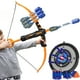 thumbnail image 2 of TEMI Bow And Arrow Set For Kids 8-12, Kids Foam Bow Arrow Archery Set - Shoots Over 120 Feet, Includes 10 Arrows, 2 Quiver, 20 Foam Darts And Targets, Outdoor Toy Birthday Gifts For Boys Girls Kids, 2 of 2