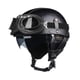 thumbnail image 3 of Casco De Motocicleta Moderno Y Ligero, Medio Casco Para Andar En Bicicleta En Verano, Negro, Talla M, 3 of 5