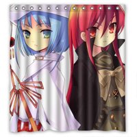 Pinghai - Cortina De Ducha Naruto Con Ganchos (167 X 183 Cm)