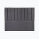 thumbnail image 1 of Respaldo de cama King Gris Tubular con soporte a piso, 1 of 6