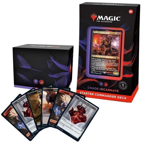 Starter Commander Deck Magic: The Gathering Chaos Incarnate