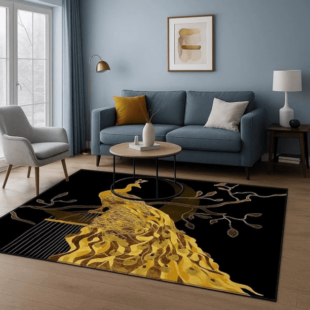 Alfombra De Piso Antideslizante 2x3 Metros 200x300 cm