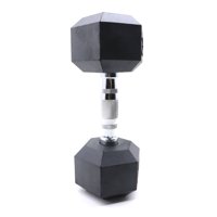 Inaltum Fitness - Unidad Mancuerna Hexagonal Caucho Goma Crossfit 5Kg