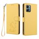 thumbnail image 1 of Motorola MOTO G Play 2025 Funda Billetera con Estampado de Gato, Amarillo, 1 of 6