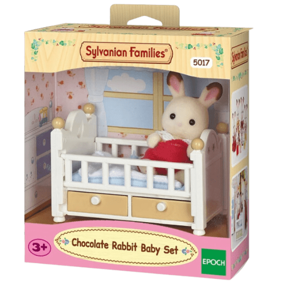 Epoch Sylvanian Families Chocolate Rabbit Baby Set 5017