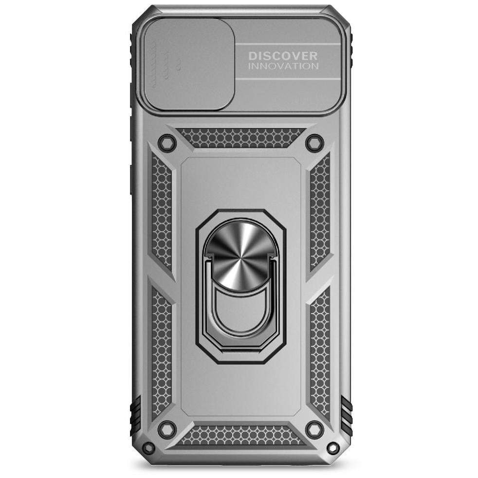 Estuche Gangxun Para Samsung Galaxy A03 Core, Soporte Giratorio 360°, Estilo Mecánico Y Magnético