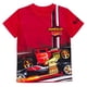 thumbnail image 2 of Camiseta Hot Wheels para niños pequeños, paquete de 2 unidades, rojo/azul 4T, 2 of 3