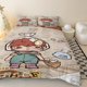 thumbnail image 1 of x471 Bed SheetsCartoon POP-mart Quilt Cover Children Games Animation Breathable Custom Made Home Baby Bedroom Comforter 3-Piece Bedding Set (1 Duvet Cover + 2 Pillow Shams) nj471, 1 of 5