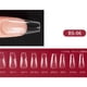 thumbnail image 2 of 500 puntas de uñas transparentes, puntas de gel suave de cobertura total para extensiones de uñas en remojo - Uñas postizas acrílicas en 12 tamaños, 2 of 5