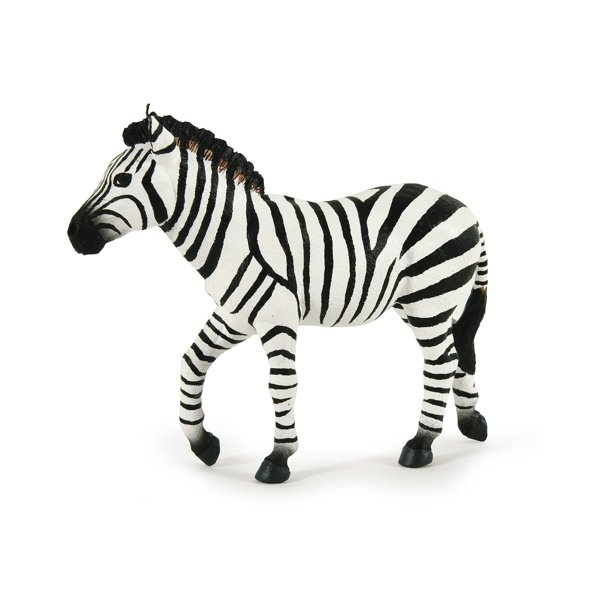 Figura Papo Wild Animal Kingdom con forma de cebra macho 50249 para niños a partir de 3 años