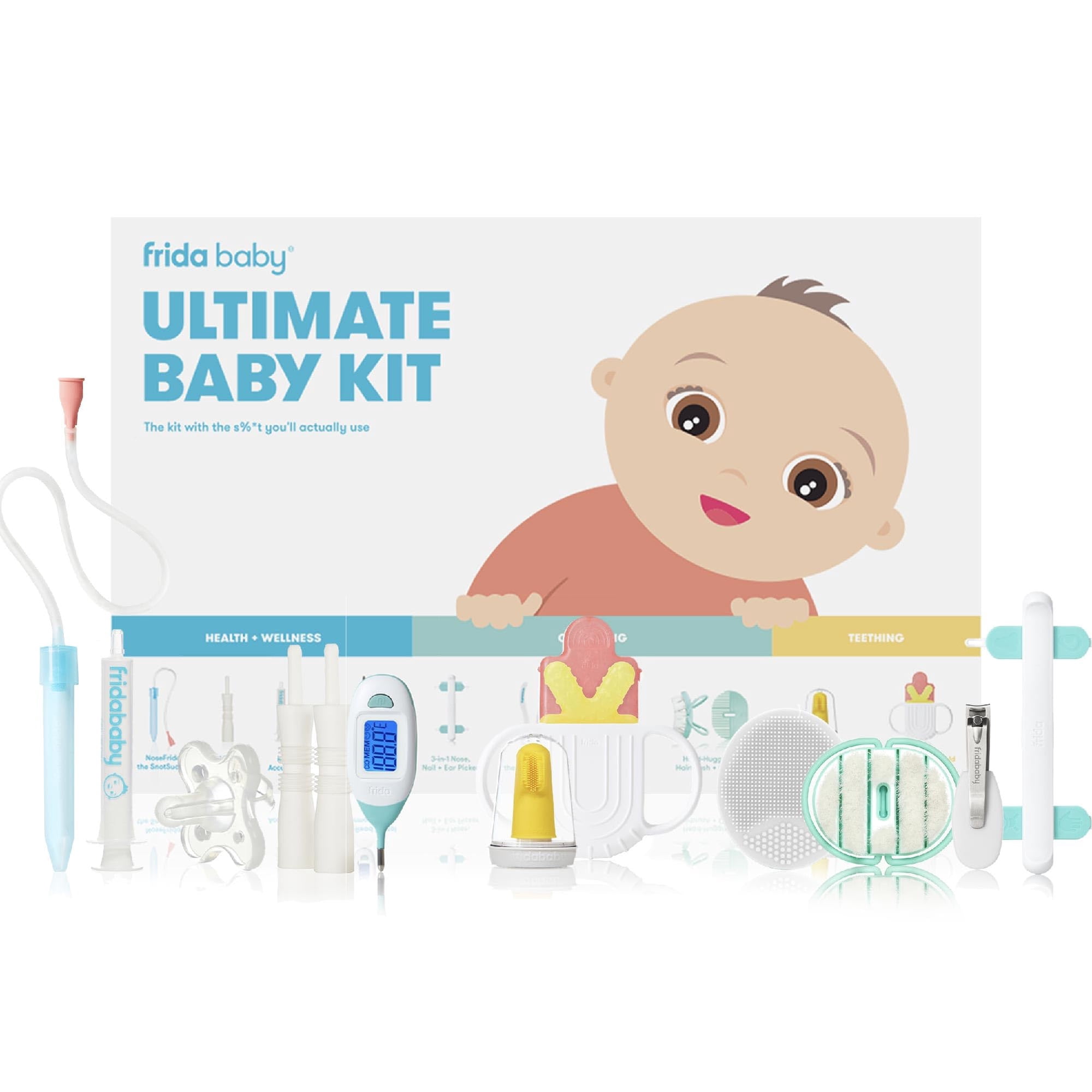 Kit Para Bebés Frida Baby Ultimate Con Bienestar, Día De Enfermedad Y Alivio De Gases