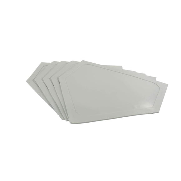 Plato MaxBP - Pack de 5 flexible de vinilo enrollable