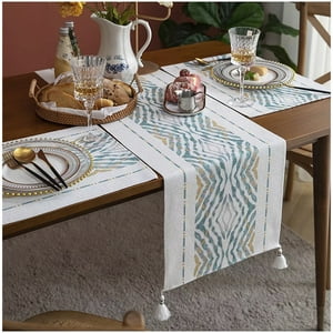 Top Lucky - Camino De Mesa Set De 7 Piezas 35X180Cm-01