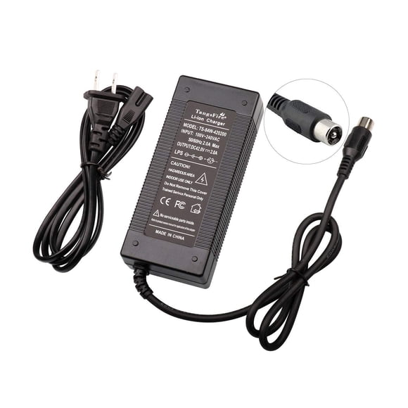 Cargador de iones de litio TangsFire 42 V 2 A 10S 36 V 100 cm