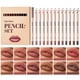 thumbnail image 1 of Set delineador de labios Bekoeen Matte Velvet 12 colores a prueba de agua, 1 of 7