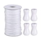 thumbnail image 2 of Cable De Sombra De Elevación Trenzado Blanco De 1,8 Mm 55 Yardas / Rollo Con Colgante De Madera Blanca 4x, 2 of 3