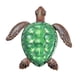 thumbnail image 1 of Decoración Animal De La Tortuga Del Ornamento De La Decoración De La Pared Del Metal Del Estilo Natural Para El Verde Casero, 1 of 3