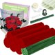 thumbnail image 1 of Kit de fabricación de rosas QABCYTA 700 piezas rojo y verde – Hazlo tú mismo, 1 of 7