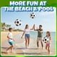 thumbnail image 4 of Pelotas Inflables de Playa de Fútbol KiddieLoot 16 cm PVC Duradero (6), 4 of 7