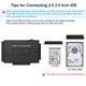 thumbnail image 2 of Adaptador USB 3.0 a SATA/IDE para HDD/SSD YINNCEEN, 2 of 9