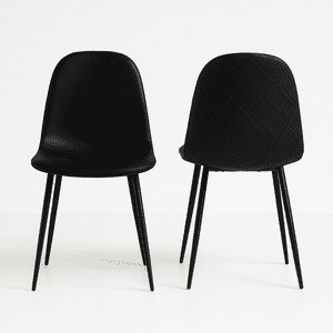 Oh! Mi Hogar ® - Pack De 2 Sillas Eames Ecocuero Pn
