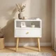 thumbnail image 5 of Velador Minimalista Moderno Con Cajón Home Design 60x40x30 Mate Blanco, 5 of 8