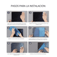 thumbnail image 5 of Lamina Paper like Sensacion Papel Para Samsung S6 lite 10.4", 5 of 6