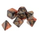 thumbnail image 3 of 7 Uds Dados Digitales Multicara D4 D6 D8 D10 D12 D20 Para Juegos De Mesa Juguetes Accesorios Café Negro, 3 of 5