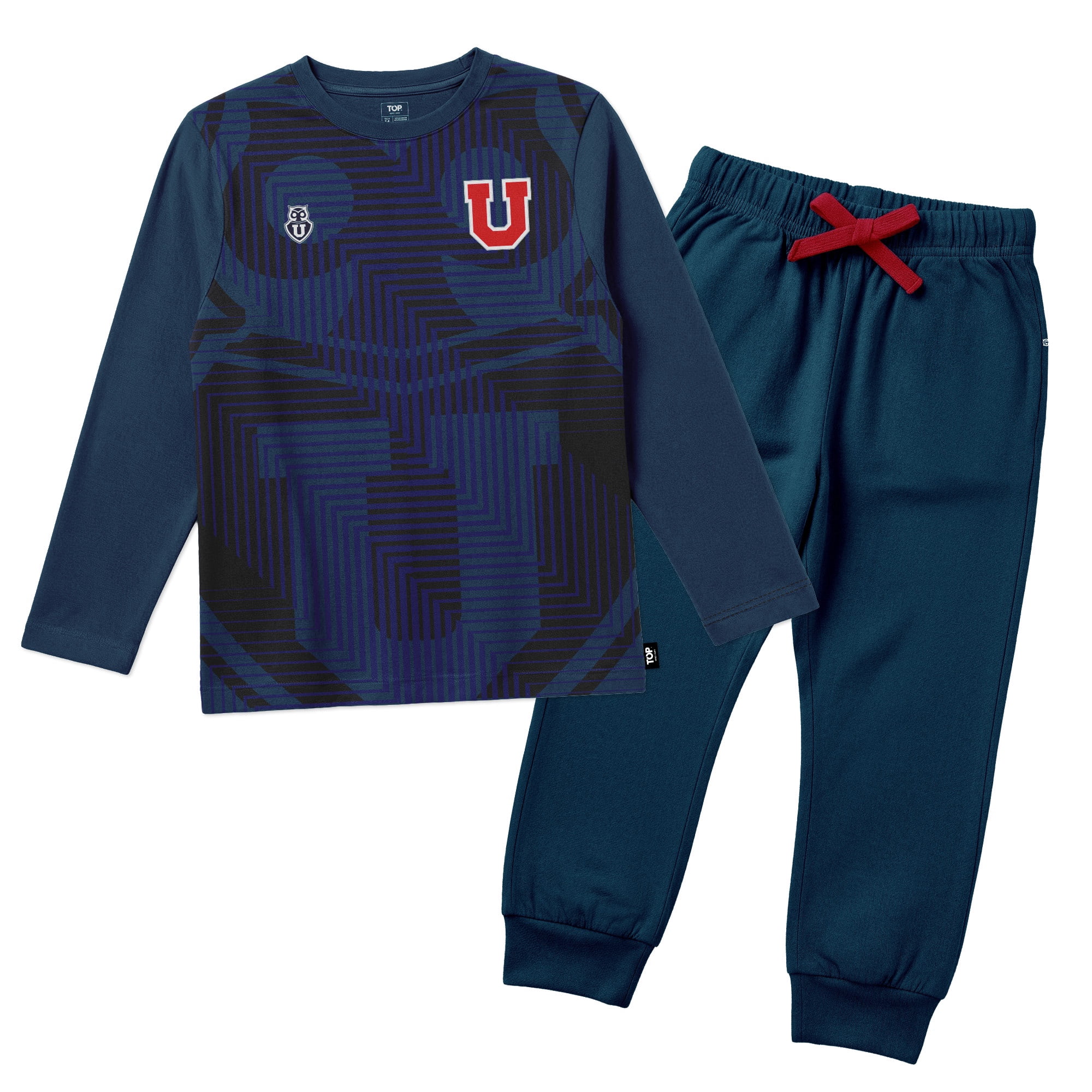 Pijama Niño Invierno Universidad De Chile C1