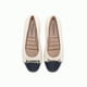 thumbnail image 3 of Ballerina Michele Azul/Hueso Piccadilly, 3 of 3