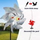 thumbnail image 2 of Molinetes reflectantes, paquete de 8, extra brillantes, para decoración de jardín, repelentes de aves, disuasorios para ahuyentar a las aves del patio, jardín, granja, 2 of 6