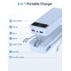 thumbnail image 2 of Power Bank aonidi 20000 mAh con cables integrados – Azul, 2 of 9