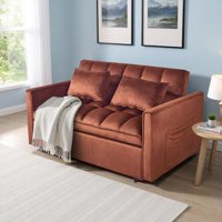 Deco Outlet - Sofá Cama Torino 3 En 1 Convertible Café