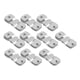 thumbnail image 5 of 10 Uds. Ganchos De Marco De Foto De Soporte De Montaje Empotrado Para Muebles Para Gabinete De Galería De Arte Pequeño, 5 of 5