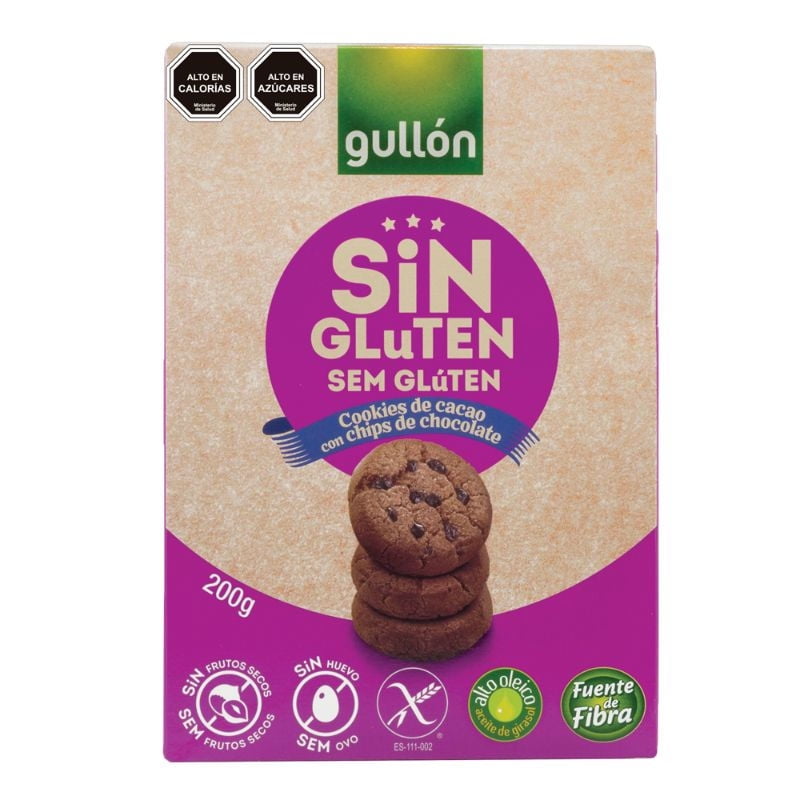 Gullon - Galleta Chocolate Sin Gluten Caja
