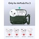 thumbnail image 2 of Funda ESR AirPods Pro 3 2025 MagSafe con tapa magnética verde, 2 of 9